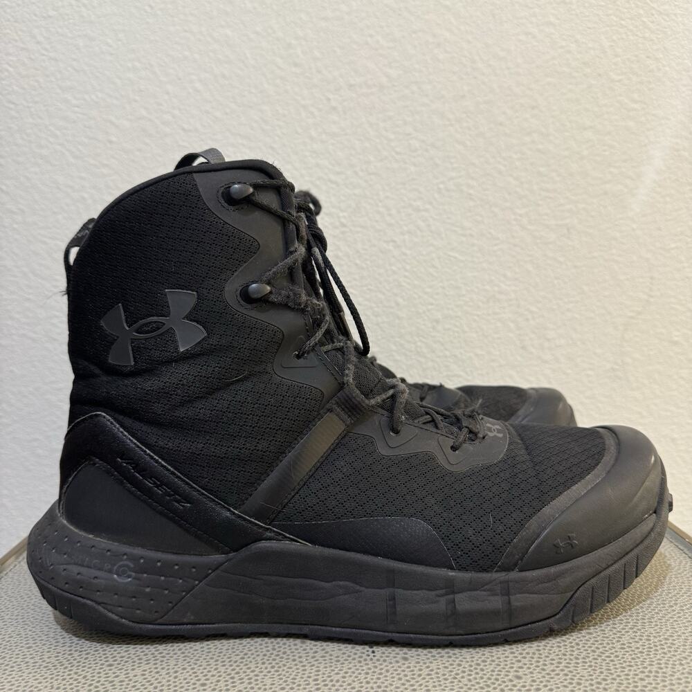 Under Armour Men's Sz 11.5 UA Micro G Valsetz 8" Tactical Duty Boots Hiking Boot